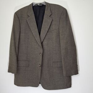 Jos. A. Bank Classic 100% Wool Multicolor Blazer, Size 46R